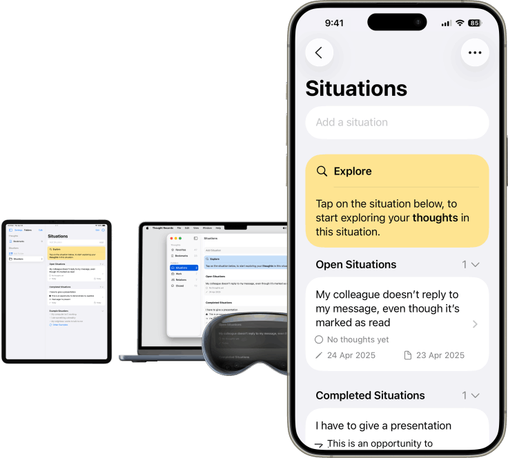 The Thought Records App